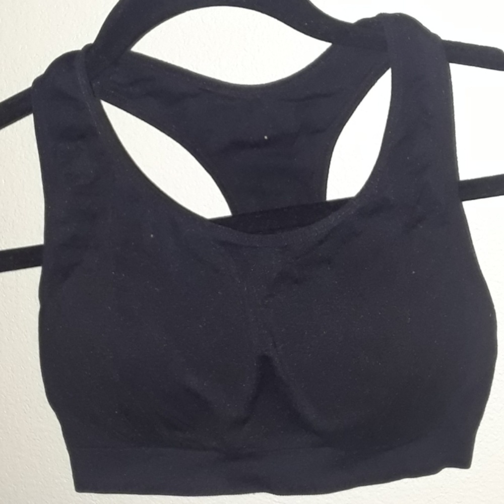 Black Sports bra